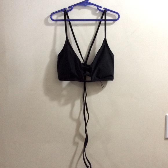 NWT Relleciga bikini top with adjustable ties - Picture 1 of 9